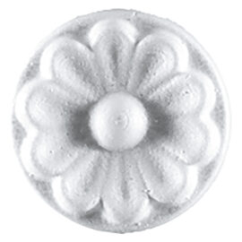 Rosone decorativo per soffitti mod.ec00dy - Ø cm. 6,5 kit 4 pz Bovelacci