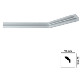 Cornice decorativa per soffitto mod. i755 - mm. 40x50 Bovelacci