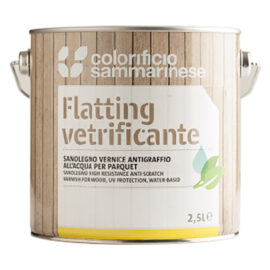 Flatting all'acqua 'sanolegno' lt. 0,750 - trasparente satinata Colorificio sammarinese