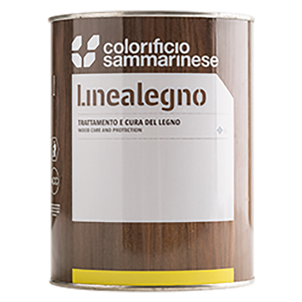 Finitura cerata a solvente ‘samo-lazur’ lt. 0,750 cerato satinato incolore Colorificio sammarinese