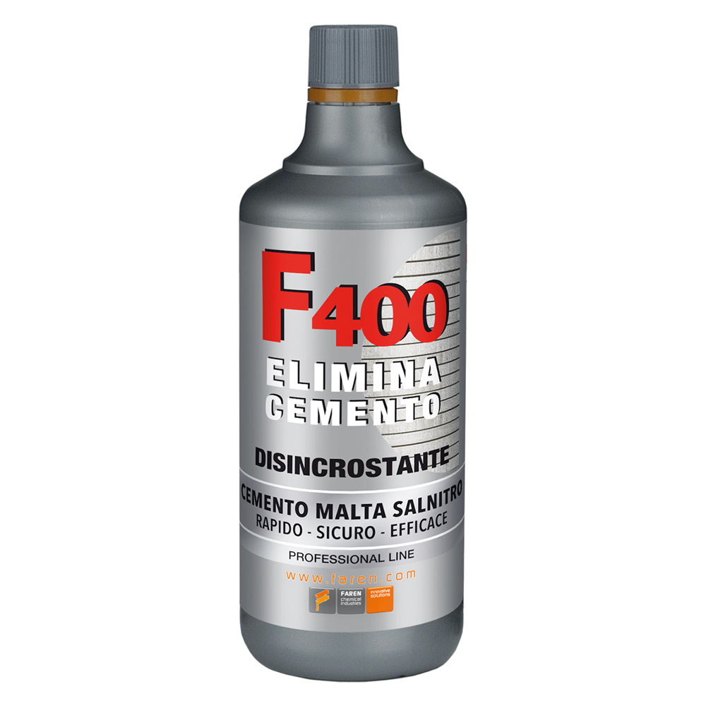 Acido disincrostante per cemento ‘f400’ lt 1 Faren