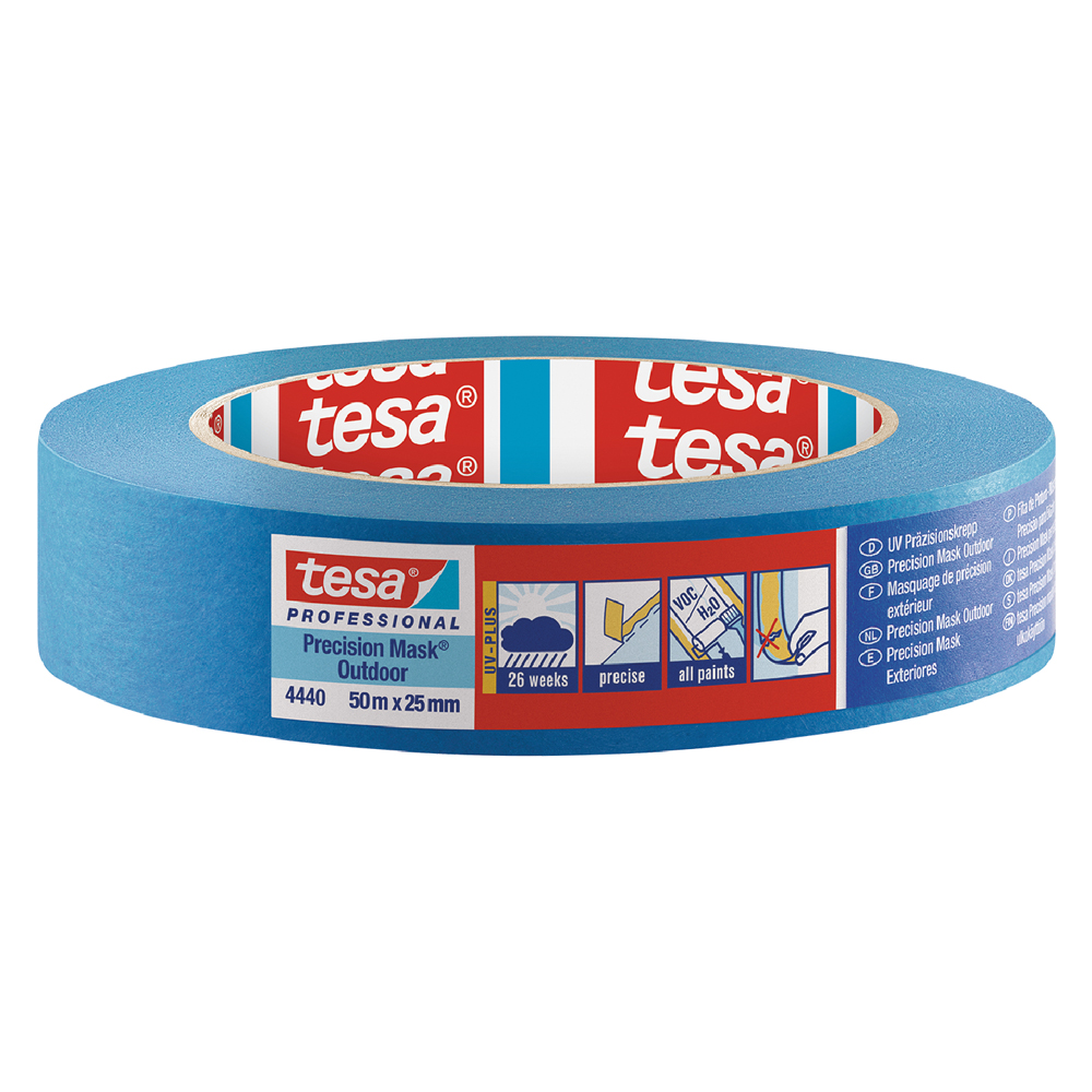 Nastro per mascheratura ‘precision mask 4440’ mm 25 x mt. 50 – colore blu Tesa