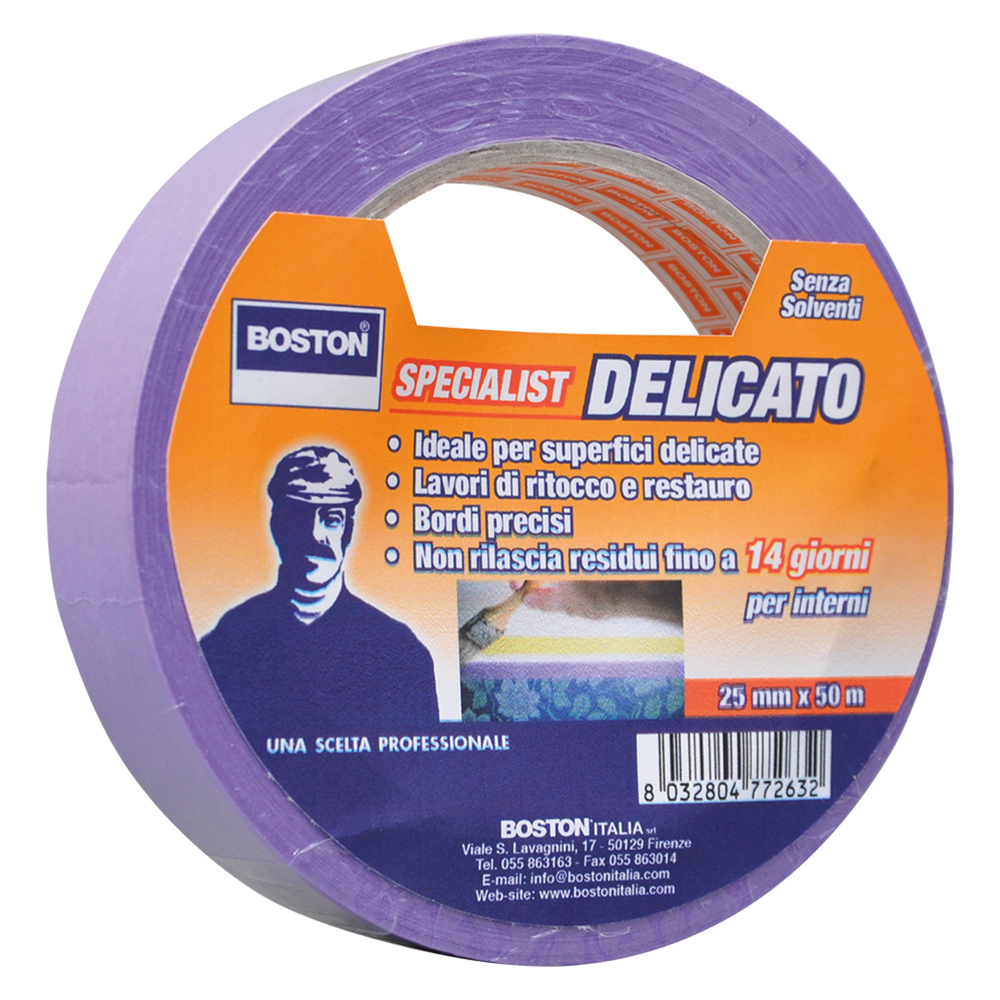Nastro mascheratura ‘specialist delicato’ mm 24 x mt. 50 Boston