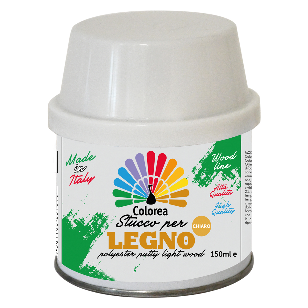 Stucco per legno ‘colorea’ ml 150 – chiaro Colorea