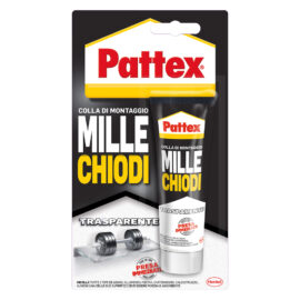 Adesivo millechiodi 'trasparente' gr. 40 trasparente Pattex
