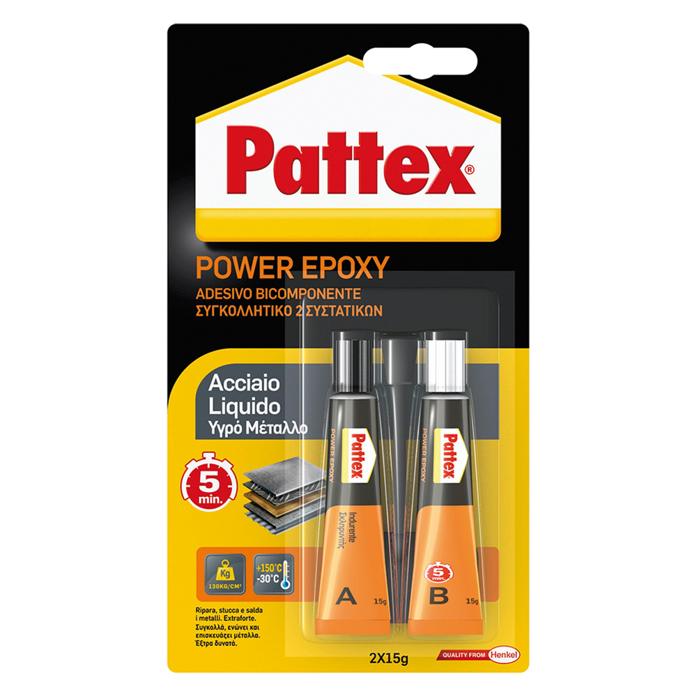 Pattex acciaio liquido gr. 30 Pattex