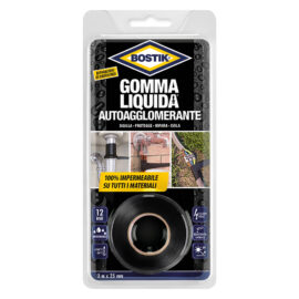Gomma liquida nastro autoagglomerante mm 25 x 3 mt Bostik