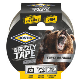 Nastro telato 'grizzly tape' mm 50 x 25 mt - grigio Bostik
