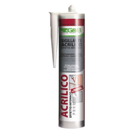 Silicone acrilico effetto ruvido 'gebosil' bianco ml 310 G&b