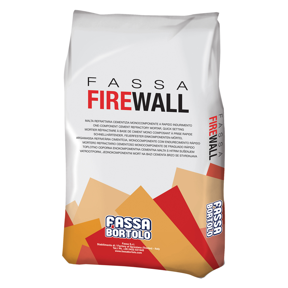 Malta cementizia refrattaria ‘fassa firewall’ kg. 5 Fassabortolo