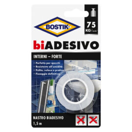 Nastro biadesivo in schiuma per interni mm. 19 x 1,5 mt Bostik