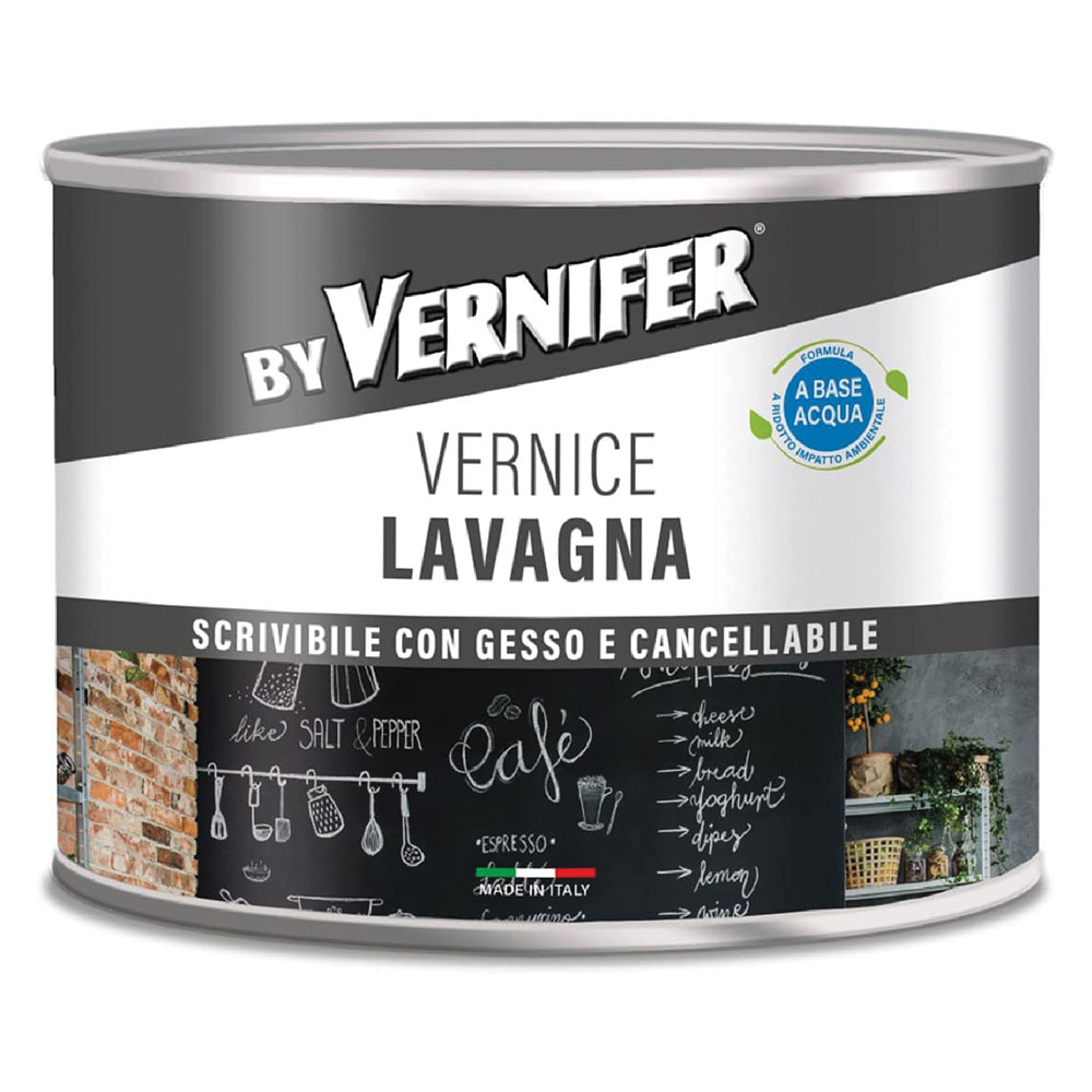 Vernice acrilica base acqua lavagna ‘vernifer’ ml. 500 – antracite (4809) Arexons