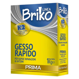 Gesso murario rapido 'briko k2' kg. 1 - scatola K2