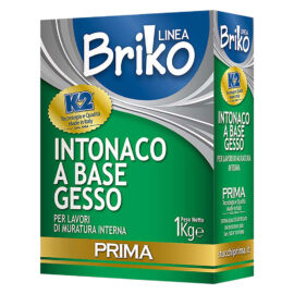 Intonaco base gesso 'briko k2' kg. 4 - in sacchetta K2