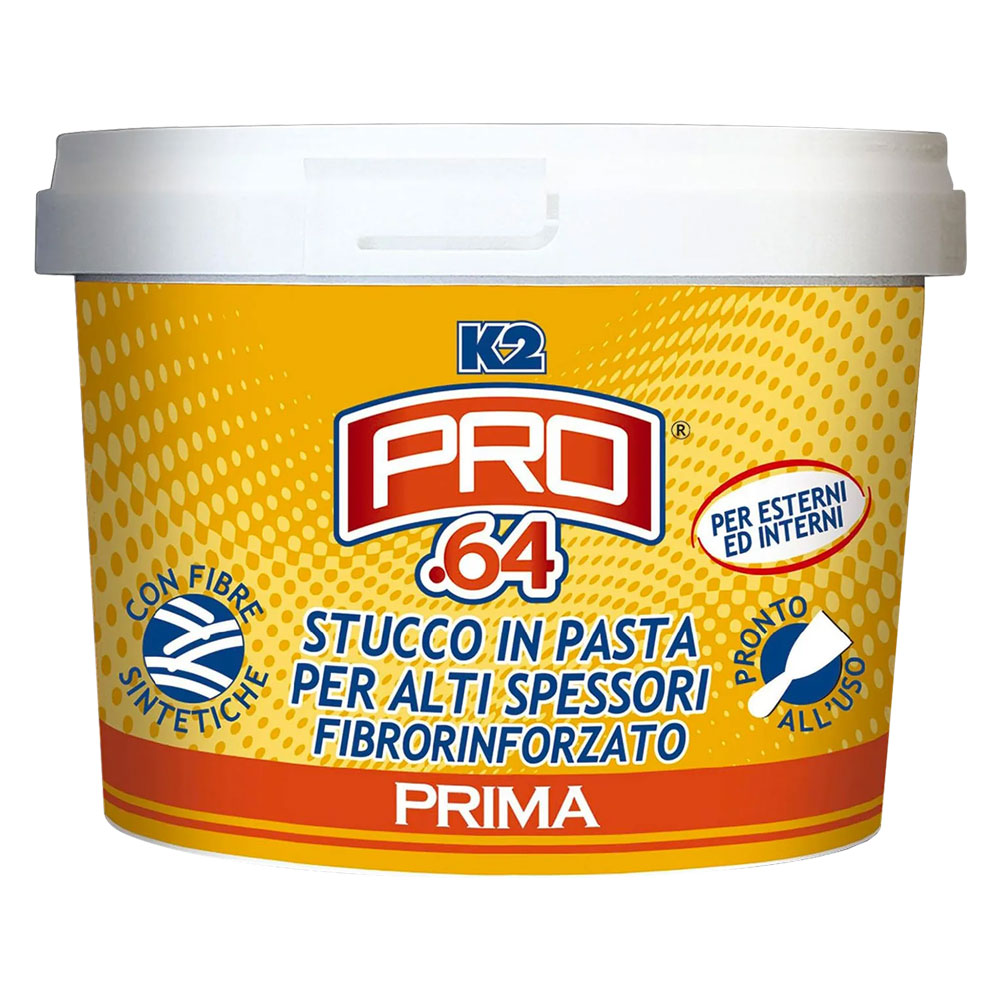 Stucco in pasta fibrorinforzato alti spessori kg. 1 – barattolo K2