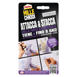 Adesivo millechiodi 'attacca & stacca' gr. 44 - trasparente Pattex