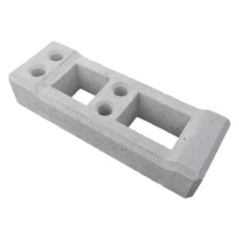 Plintino per recinzione mobile in calcestruzzo Senza marca