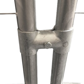 Morsetto blocca tubo zincato Metallurgica irpina