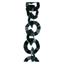 Catena stampata t.di moro - mt. 1 - Ø est. 85 mm. Senza marca