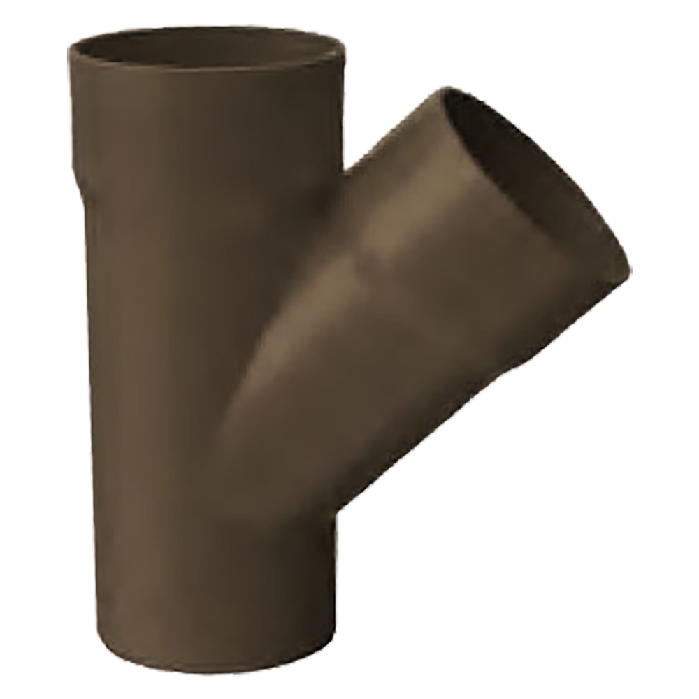 Derivazione per tubo pluviale in pvc 45° Ø 80 Senza marca