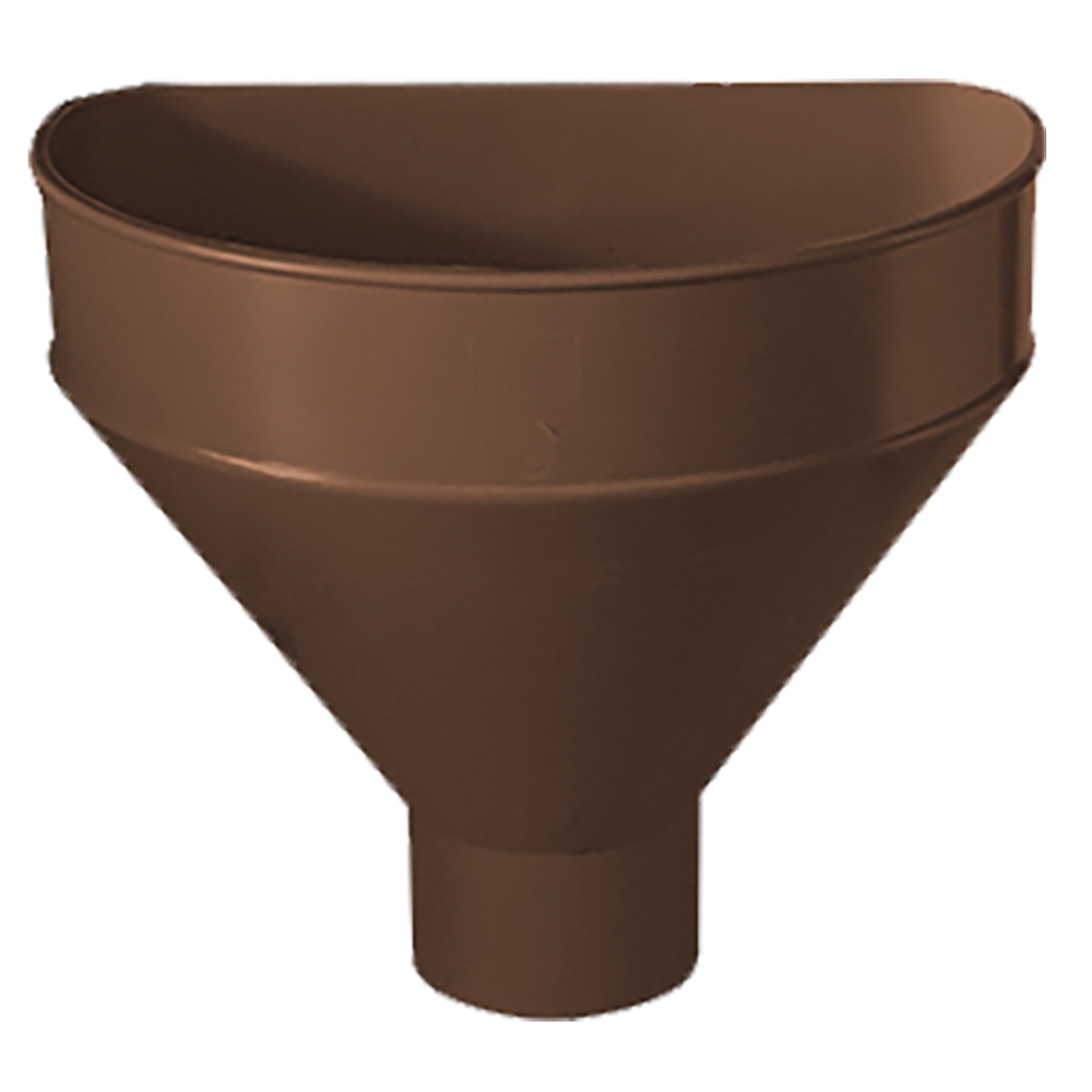 Imbuto raccoglitore per tubo pluviale in pvc Ø 80/100 Senza marca