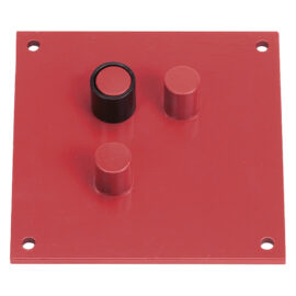 Piastra piegaferro cm 25 x  20 ø mm 22 Made in italy