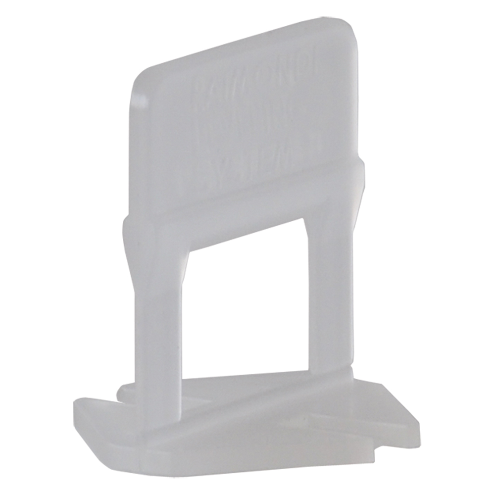 Base livellante con feritoia per cuneo h. mm 12 – fuga 1,5 mm – cf. 250 pz Raimondi