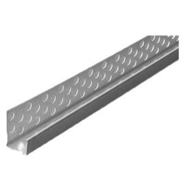 Profilo parabordo a 'u' per cartongesso cm 300 Senza marca