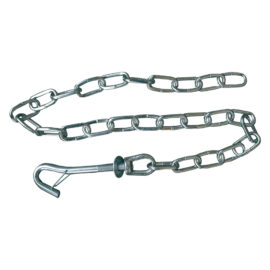 Catena completa con gancio zincata Senza marca