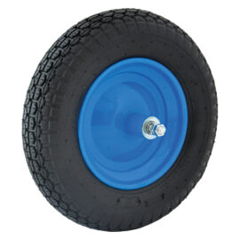 Ruota pneumatica per carriola con cuscinetti interasse mm 155 Senza marca