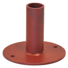 Basetta fissa per tubo ponteggio ø base cm 16 Senza marca