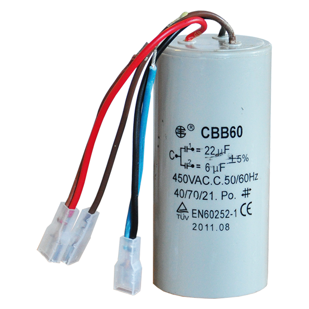 Condensatore per tt 125 – 12,5 mf + 3,5 mf Tiratutto