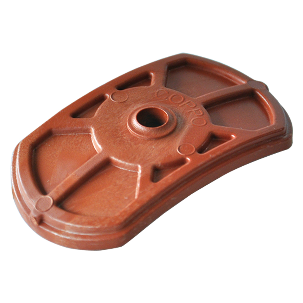 Cappellotto per lastra coppo ‘polimcryl’ mm 70 x 40 terracotta Senza marca