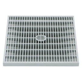 Coperchio a griglia per pozzetto monolitico cm 40 x 40 Senza marca
