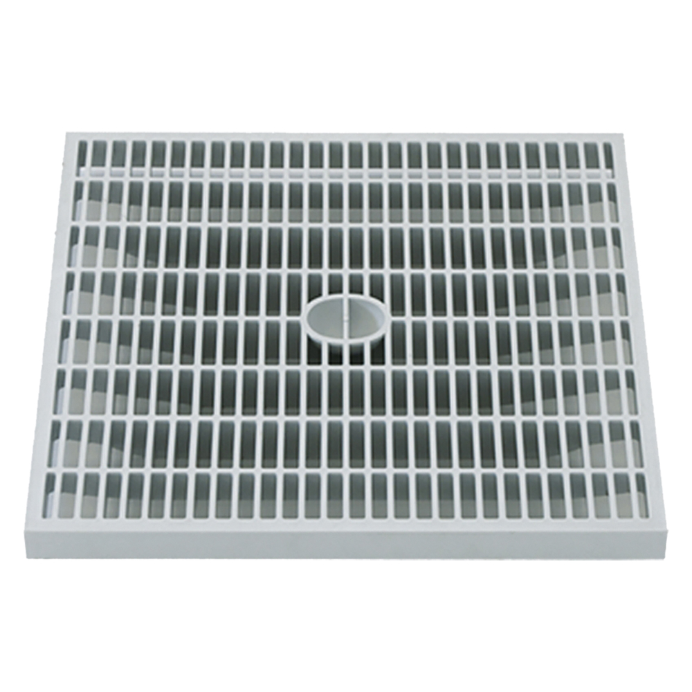 Coperchio a griglia per pozzetto monolitico cm 20 x 20 Senza marca