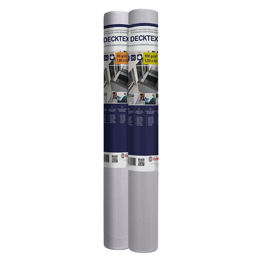 Tessuto non tessuto per impermeabilizzazioni ‘deck mt 1 x 50 – gr. 60/mq Edilfloor