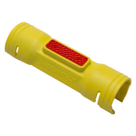 Copritubo di segnalazione per ponteggi cm 20 x 5,8 Senza marca