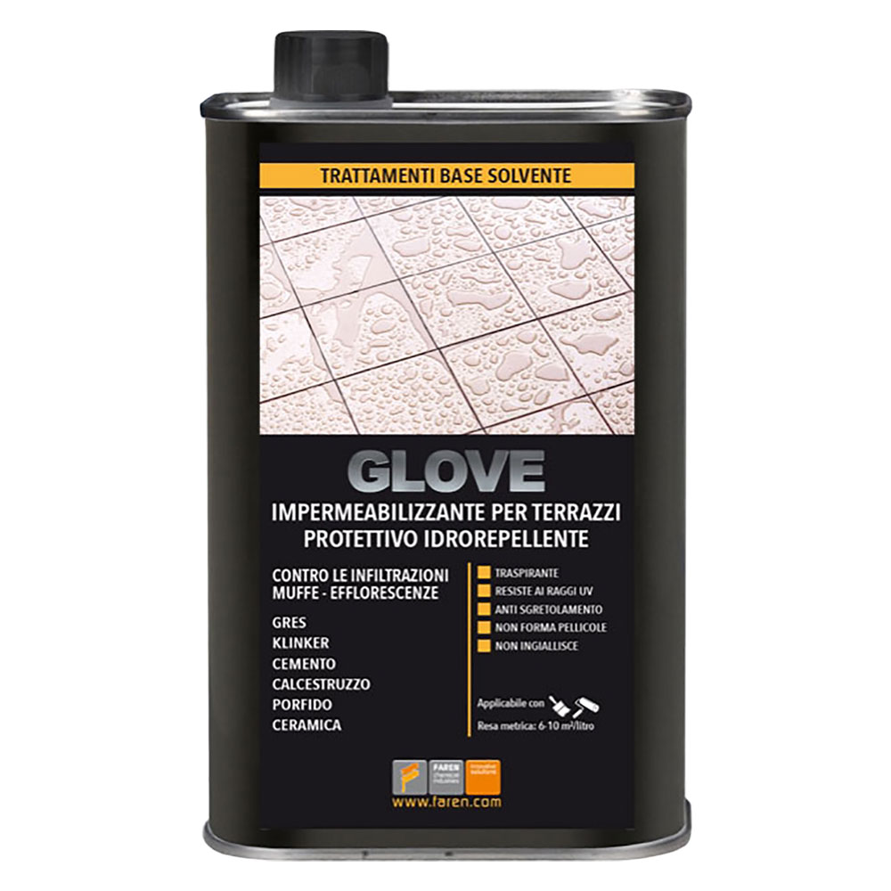 Impermeabilizzante per terrazze ‘glove’ lt. 1 Faren