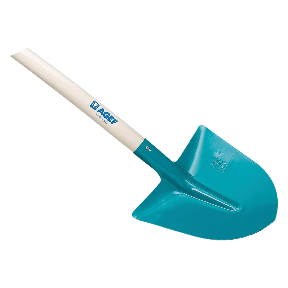 Badile a punta ‘top light’ con manico Agef