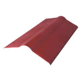 Colmo per lastra 'onduline' cm 100 x 50 - colore rosso Onduline