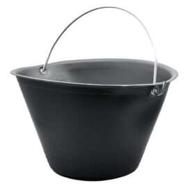 Secchio per muratore nero ø mm 340 - capacità 8 litri Senza marca