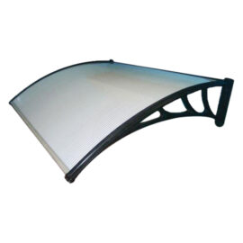 Pensilina da esterno cm  80 x 100 marrone fume' Sangiorgio