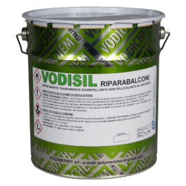 Resina siliconica 'vodisil riparabalconi' lt. 1 - trasparente Vodichem