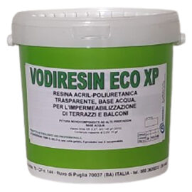 Resina acrilpoliuretanica filmante 'vodiresin eco' lt. 5 - trasparente Vodichem