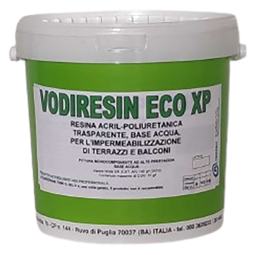 Resina acrilpoliuretanica filmante ‘vodiresin eco’ lt. 1 – trasparente Vodichem