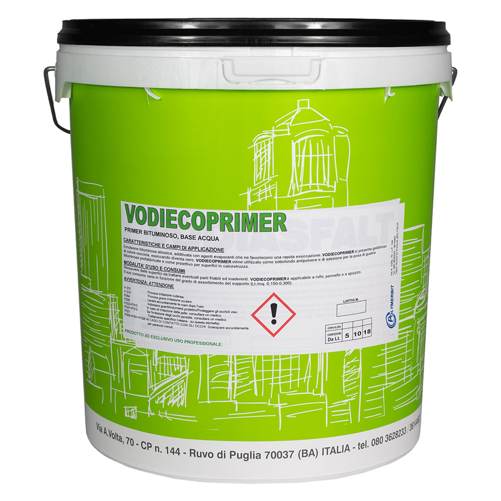 Primer collante ‘vodiecoprimer’ kg. 10 Vodichem