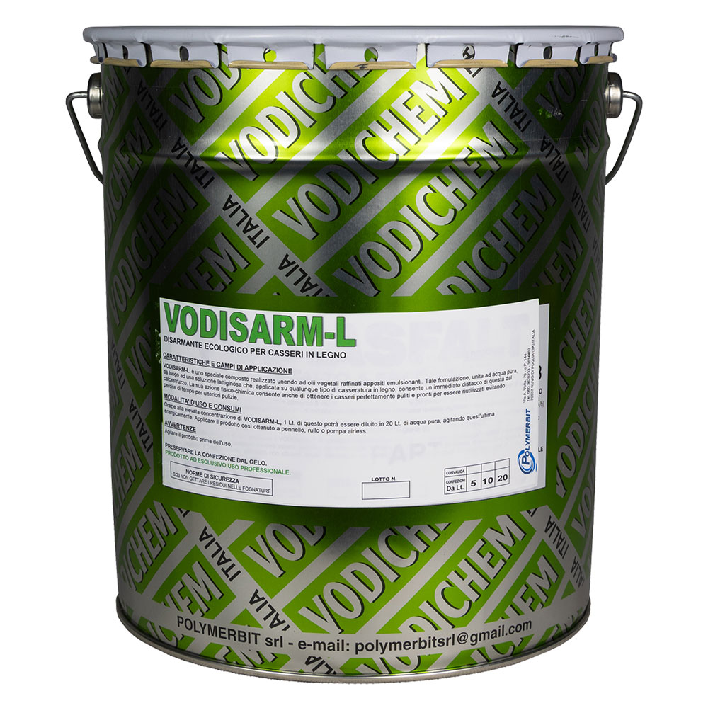 Disarmante superconcentrato ‘vodisarm’ lt. 18 Vodichem