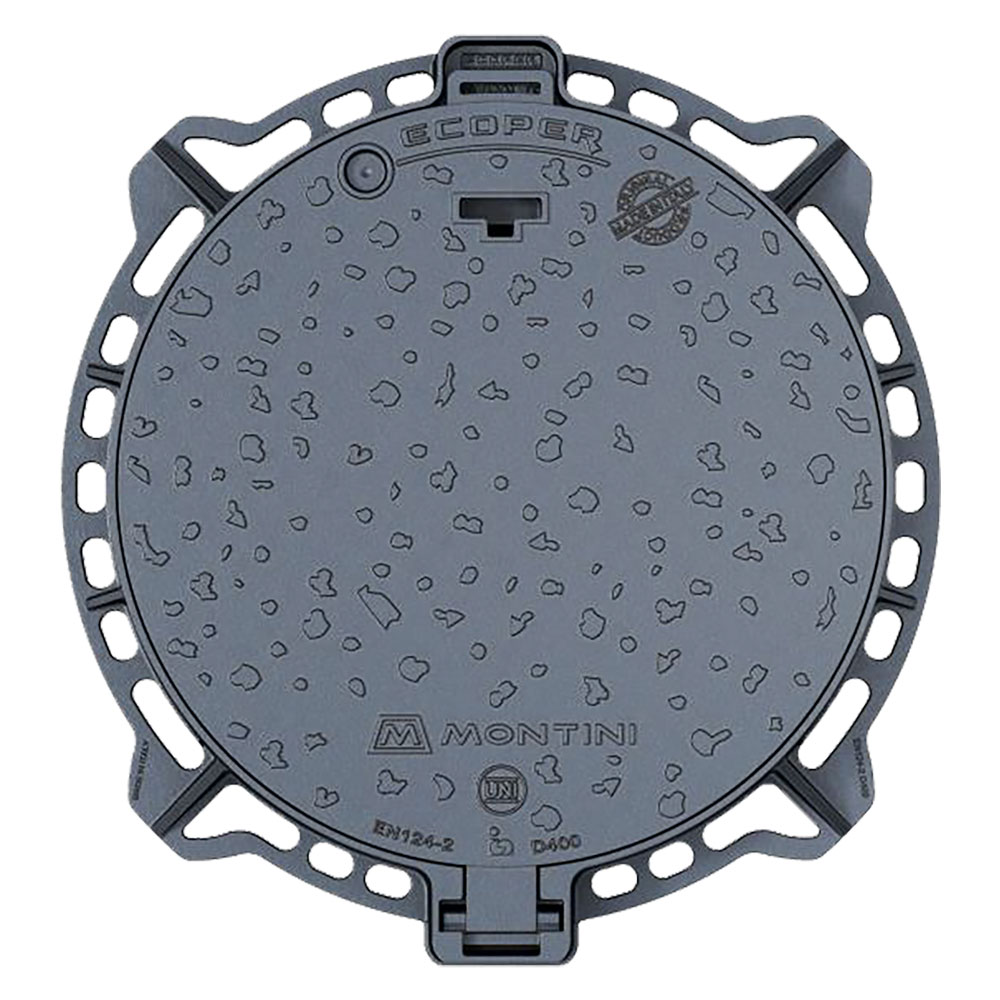 Chiusino in ghisa classe d400 ecoper t – 85 – botola 65 cm / kg 51 Montini