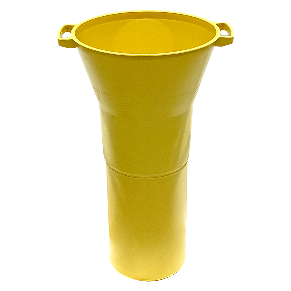 Tramoggia per riempimento sacchi ‘mbutu’ colore giallo Senza marca