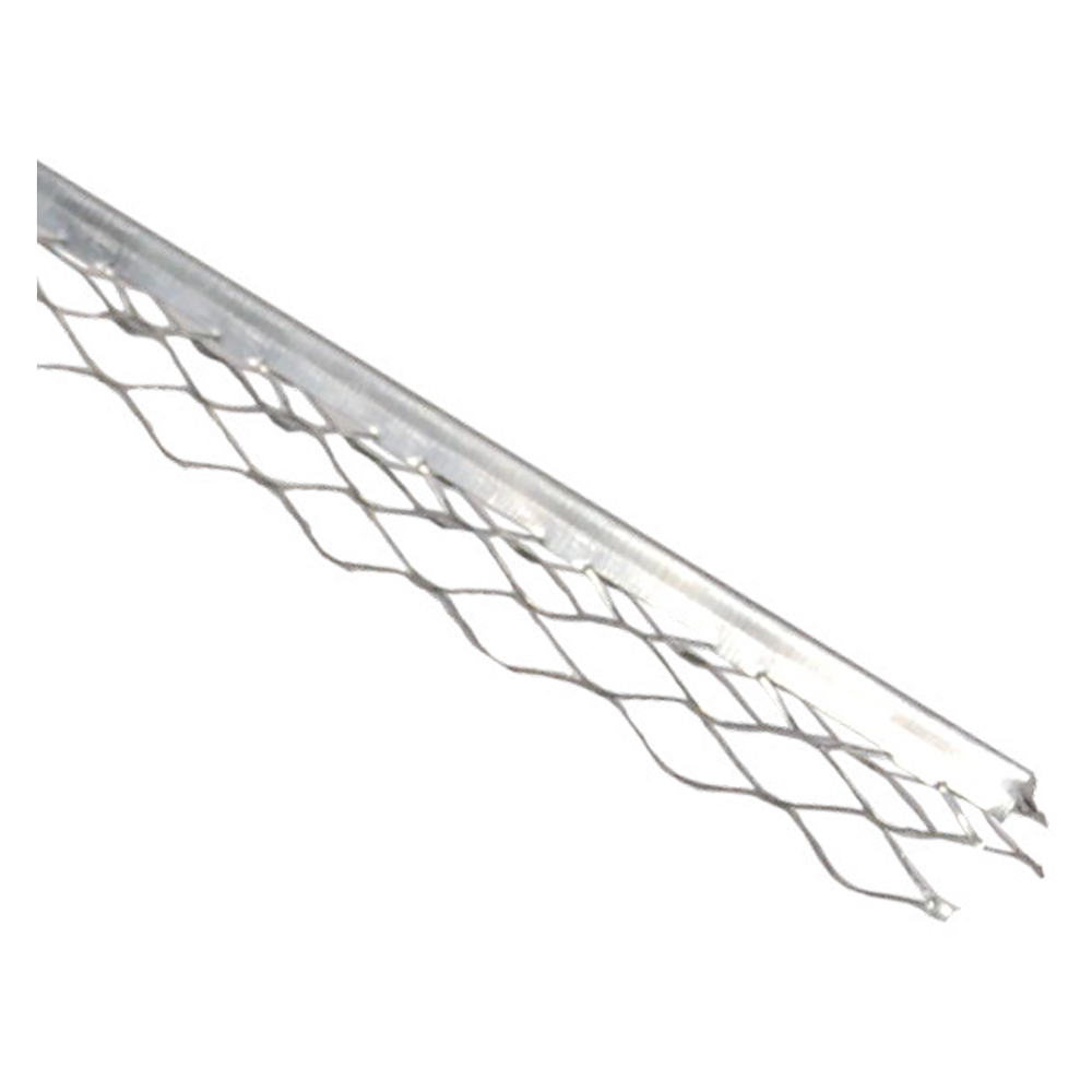 Paraspigolo striato lamiera zincata tipo pesante cm 280 Senza marca